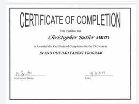 In and Out Dad Parent Program